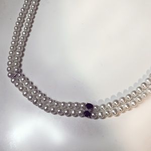 QVC Jewelry - QVC pearl, sapphire, diamond and 14k gold QVC Jewelry - QVC pearl, sapphire, diamond and 14k gold